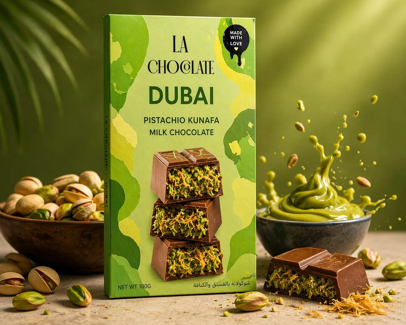 Pistachio Kunafa