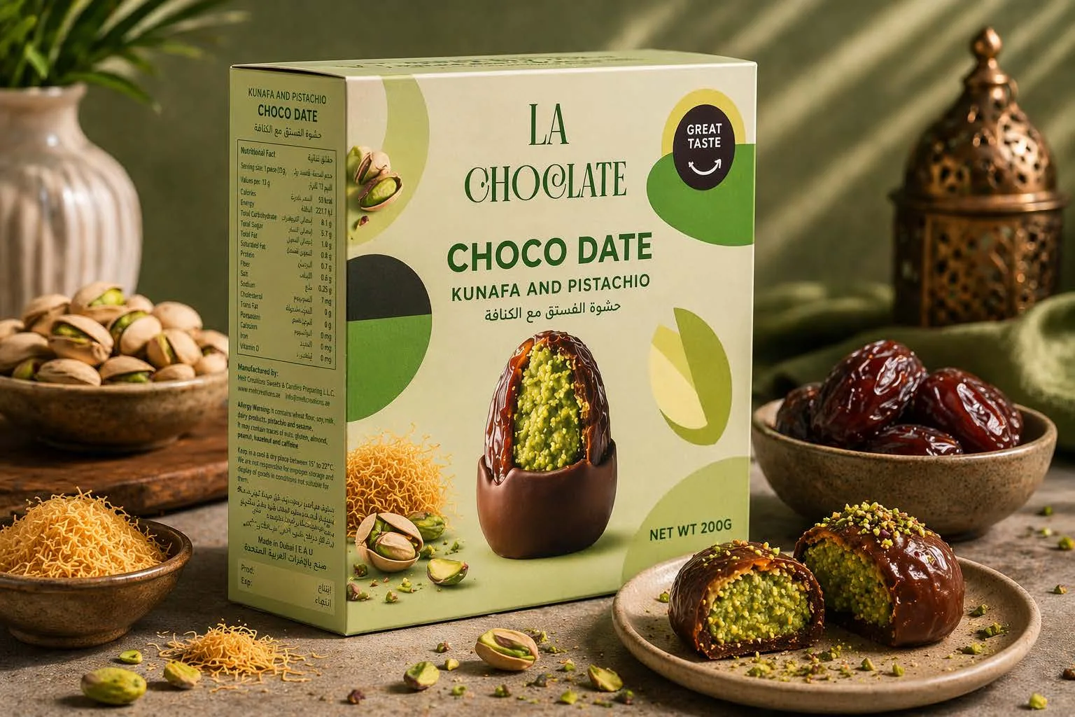 Choco Date Pistachio