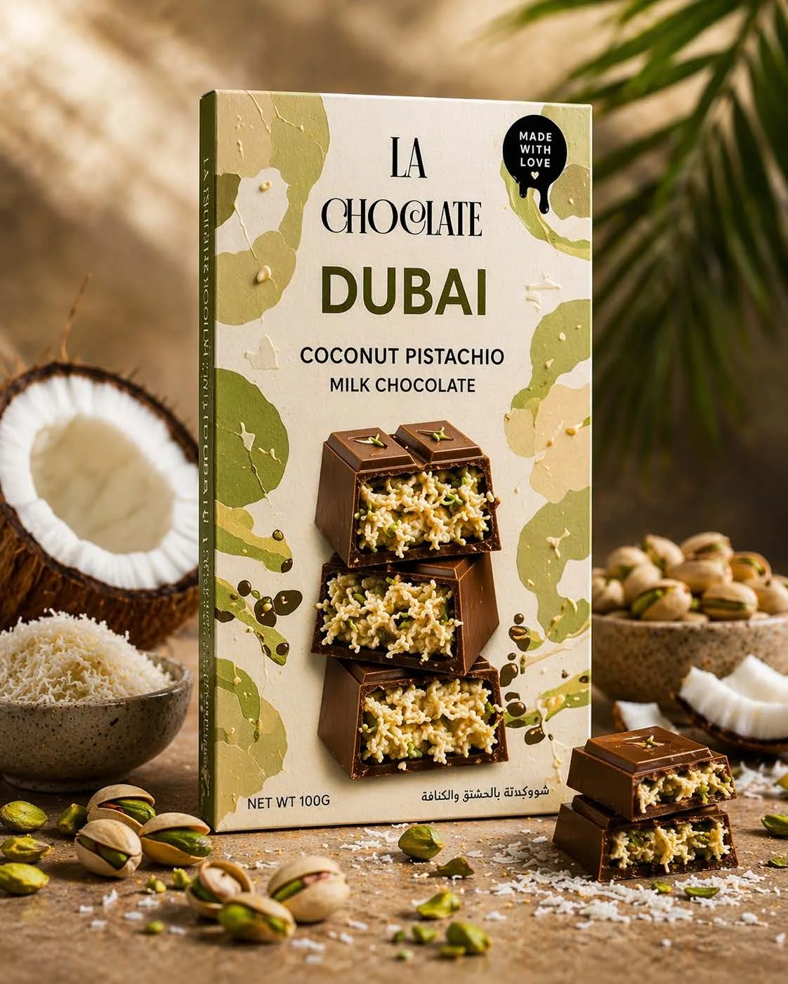 Coconut Pistachio