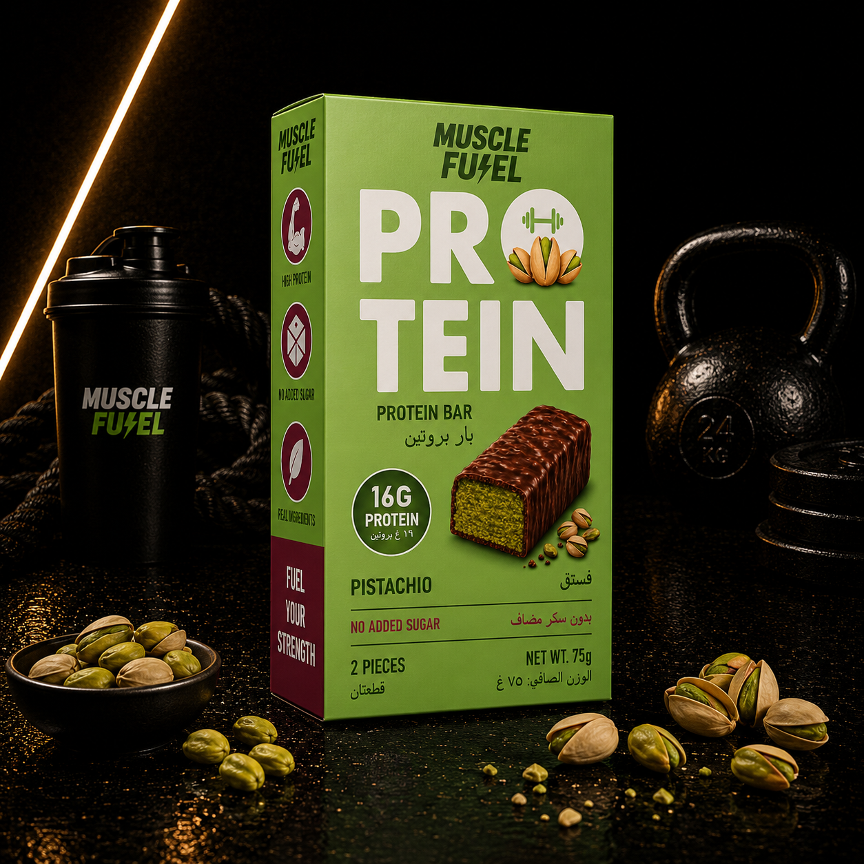 Protein Bar Pistachio
